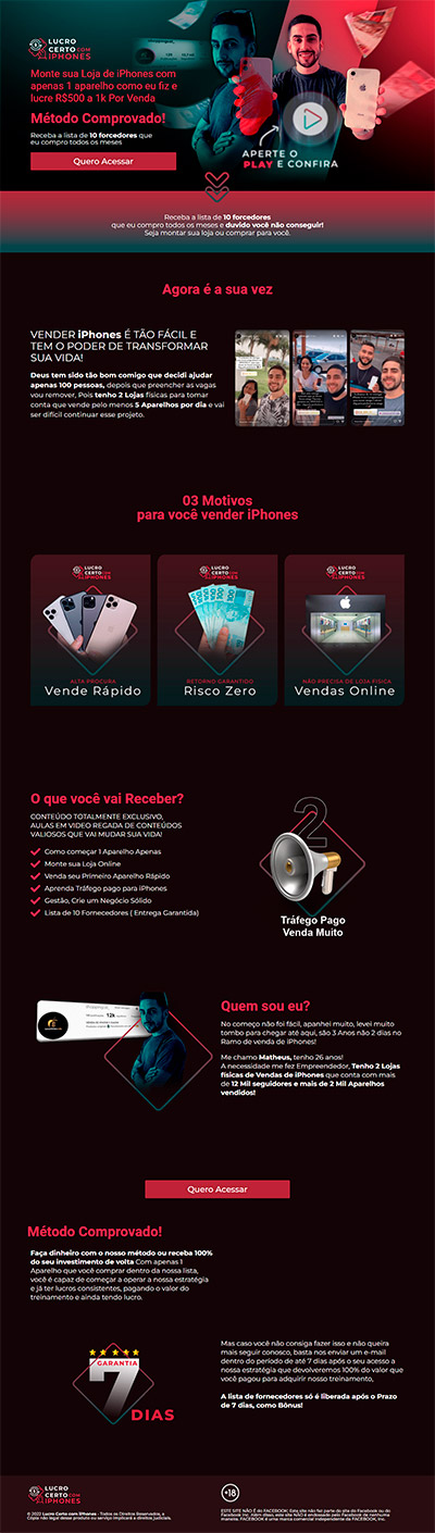 Captura del proyecto Beneficio Seguro con iPhones