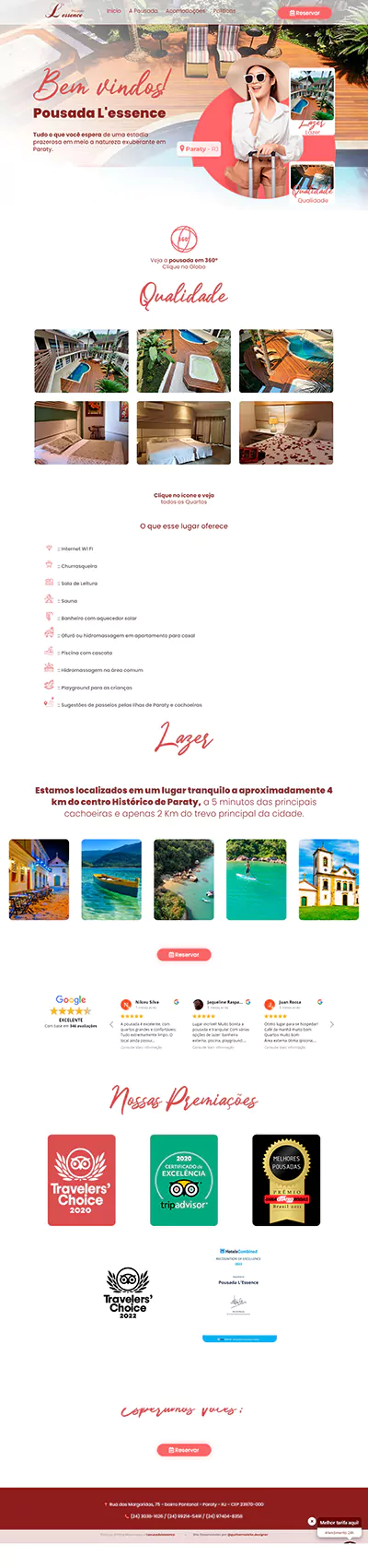 Captura del proyecto Pousada
