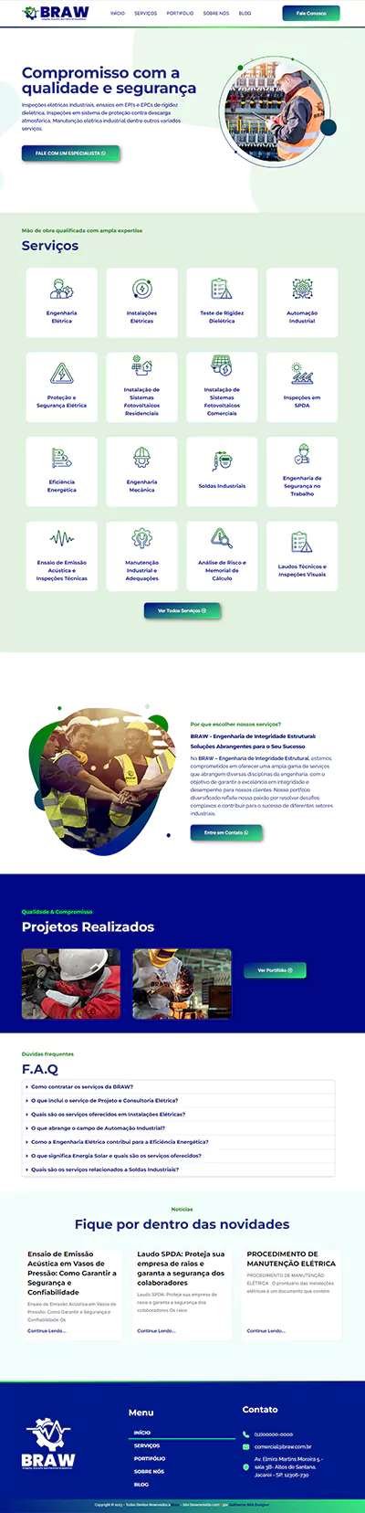 Captura del proyecto Braw