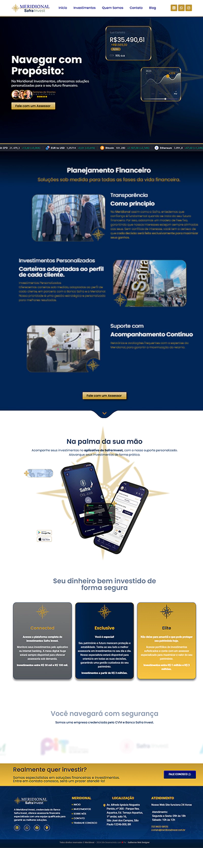 Captura del proyecto Meridional